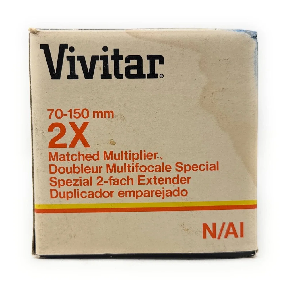Vivitar 70-150 mm 2X Matched Multiplier lens for Nikon Made in Japan‎